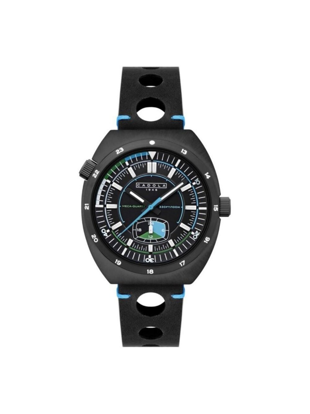 NWT Cadola Giulia Quartz Black Dial Men's Watch